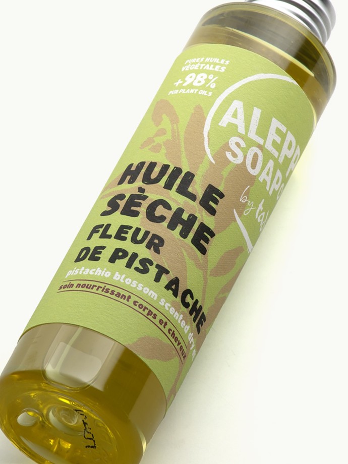 HUILE SÈCHE · Fleur de Pistache