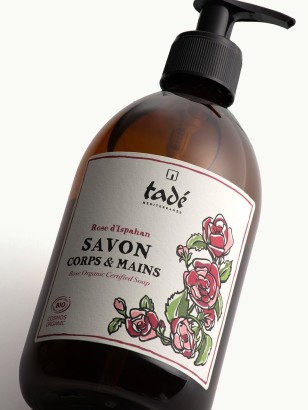 Savon Liquide Rose...