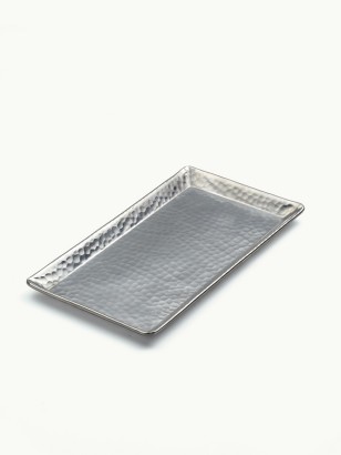 Aluminium rectangle tray x 6pcs