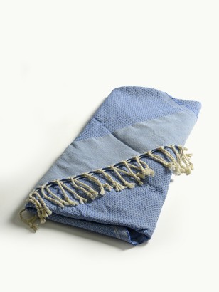 Hammam Linen Blue - Organic...