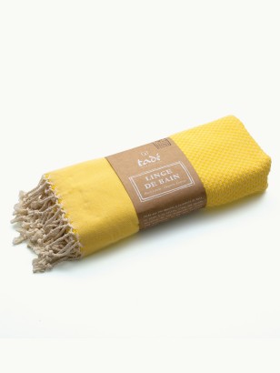 Yellow Hammam Linen - Organic Certified x 4pcs