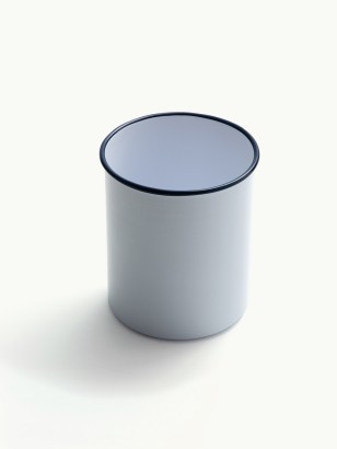 GOBELET BLANC & BLEU · Fer inoxydable