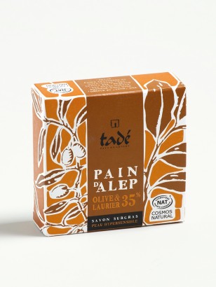 PAIN D'ALEP 35% 100G · Certifié COSMOS NAT