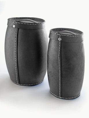 2 PANIERS À COUVERCLES GIGOGNES · Pneu recyclé